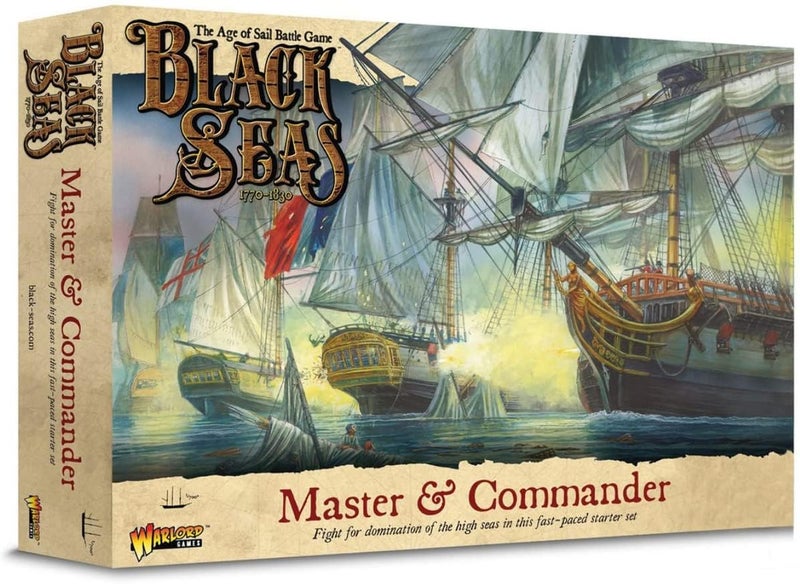 Warlord Games Master & Commander Starter Set Black Seas The Age of Sail Game for 2 or More Players Using Miniatures - Image 4